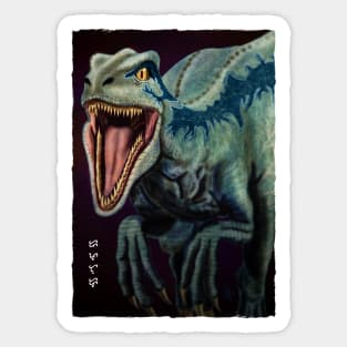 Raptor - White Sticker